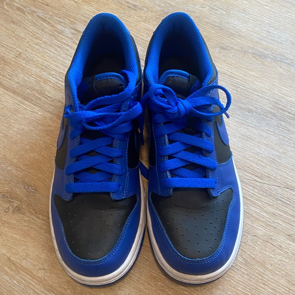 Nike Dunks GS || Hyper Cobalt (Black and Blue)
GS 6 // W 7.5